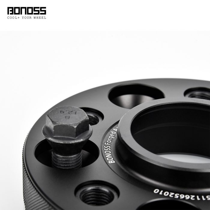 BONOSS Forged Active Cooling Hubcentric Wheel Spacers 5 Lugs Wheel Adapters Spurverbreiterungen Aluminum Wheel Spacers (3)