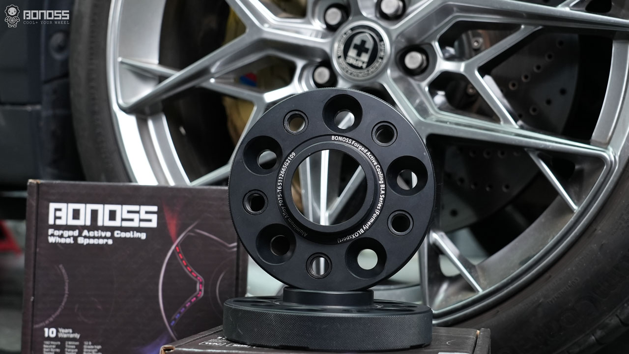Are 2024 Lexus NX Wheel Spacers Good or Bad BONOSS Forged Active Cooling Hubcentric Rim Spacers CHZ (2)