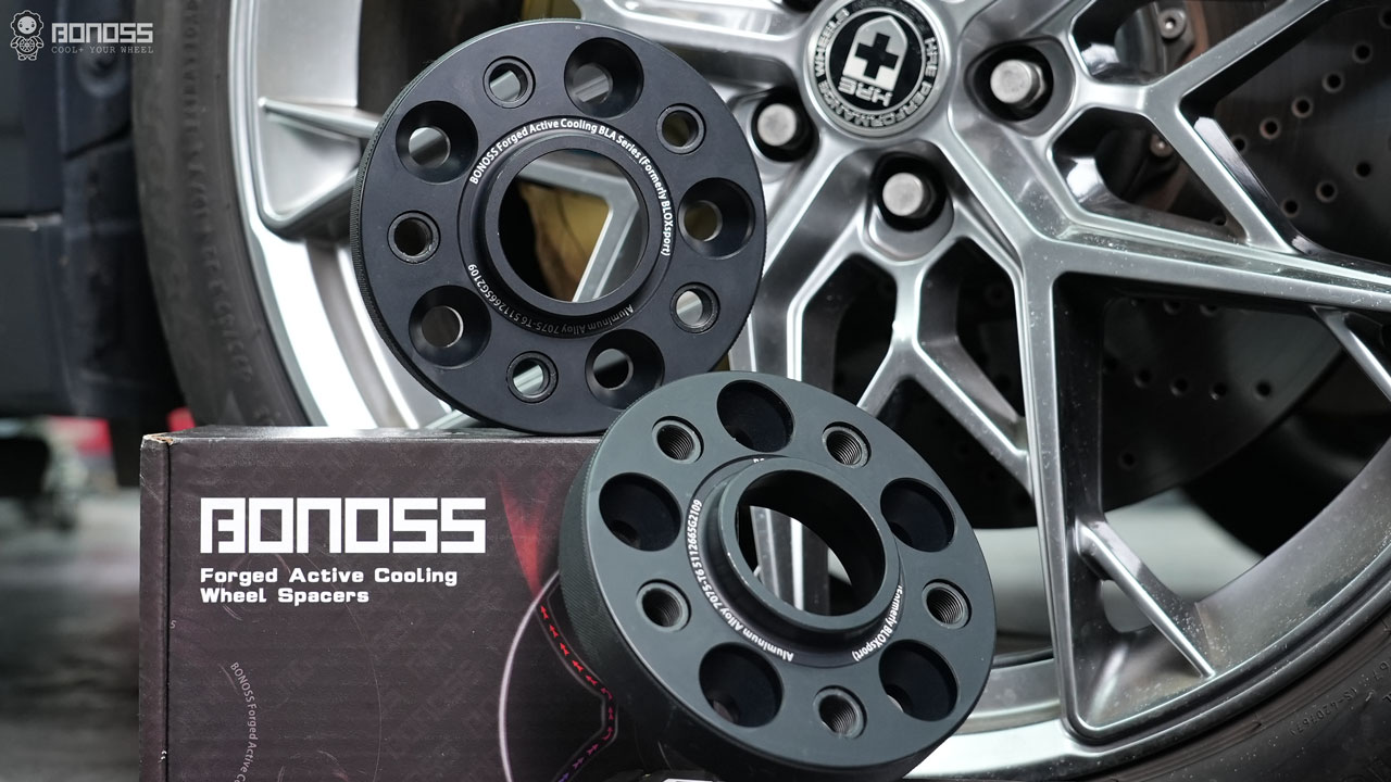How to Choose Best 2024 Lexus IS Wheel Spacers Brand BONOSS Forged Active Cooling 5x114.3 Alloy Rim Spacers CHZ (2)