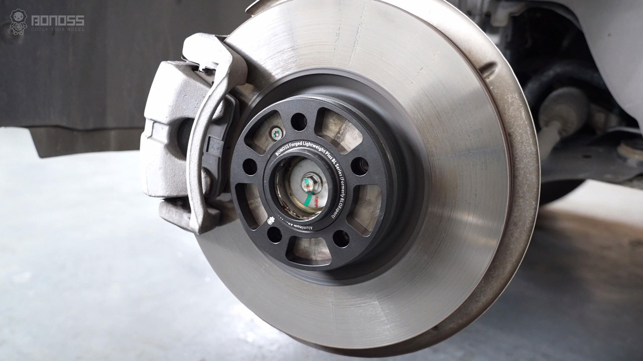 Do 2025 Lexus IS Spacers Ruin Wheel Bearings BONOSS Forged Lightweight Plus Hub Centric Spacers Before and After CHZ (1)